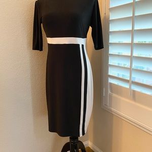 American Living size M color block dress